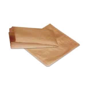 Bag 1w Flat Kraft Paper Bag Brown, 500/C