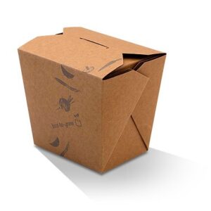Noodle Box 16oz Kraft Paper Pla Coated, 500/C