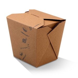 Noodle Box 26oz Kraft Paper Pla Coated, 500/C