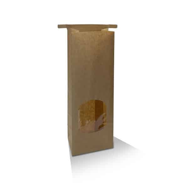 Bag Tin Tie Small With Window, 500/C