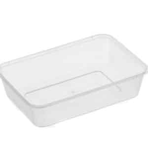 Container 500ml Rectangular Genfac, 50/Slv