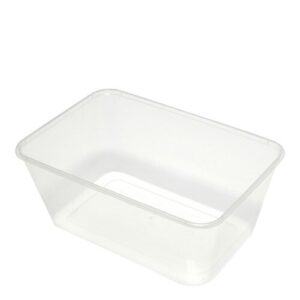 Container Rect Pp Micro 950ml, 50/Slv