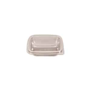 Container 500ml I-Cube Clear Hinged Lid, 50/Slv