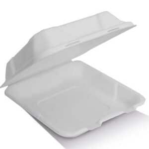 Dinner Box Sugarcane 9" Ex-Large, 200/C