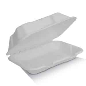 Snack Box Sugarcane 9x6x3", 200/C