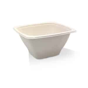 CONTAINER 42oz SUGARCANE SQUARE, 300/C