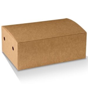 Snack Box Kraft Paper Medium Brown, 250/C