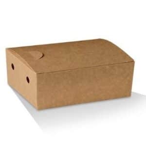 Snack Box Kraft Paper Junior Brown, 25/Slv