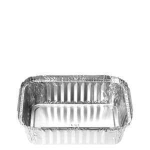 Foil Container Rect Dinner 40oz/880ml, 400/C