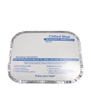Lid Dualpak Printed "Chilled" White, 500/C