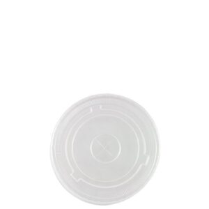 Lid PP Flat T/S 20/22oz Clear Cup, 100/Slv