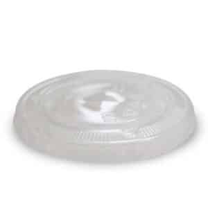 Lids RPET flat clear cup lids 96mm, 1000/C
