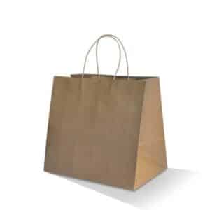 Carry Bag Kraft Paper Twisted Handle Medium, 150/C