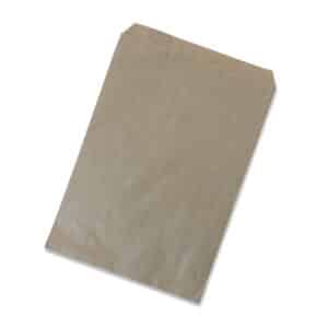 BAG 2F FLAT kraft, 500/pack