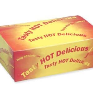 Snack Box Kraft Paper Thd-Large, 50/Slv