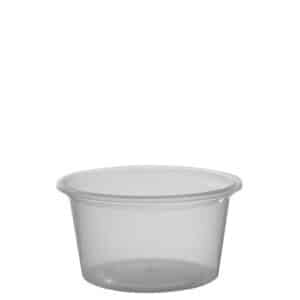 Container Round Pp Micro Clear 100ml, 100/Slv