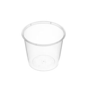 Container 700ml Genfac Round, 50/Slv