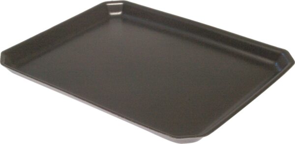 Tray Food Fst Foam Black 11" X 9", 500/C