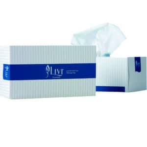 Tissue Facial 2 Ply White 200 Sheets, 30/C