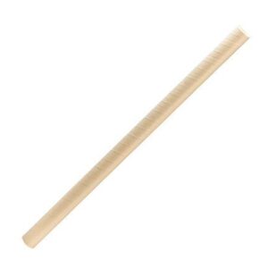 Paper Straw Plain Brown Kraft Jumbo, 50/Slv