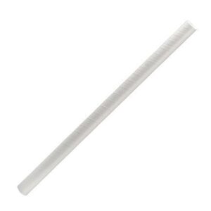 PAPER STRAW PLAIN JUMBO WHITE, 2500/C