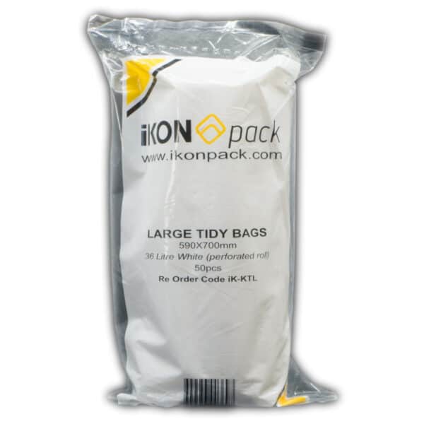 Bag 36 L Kitch Tidy Ikon White, 1000/C