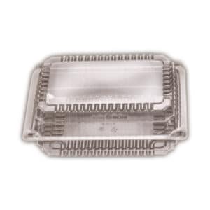 Container Small Salad Rect Hinged Lid, 125/Slv