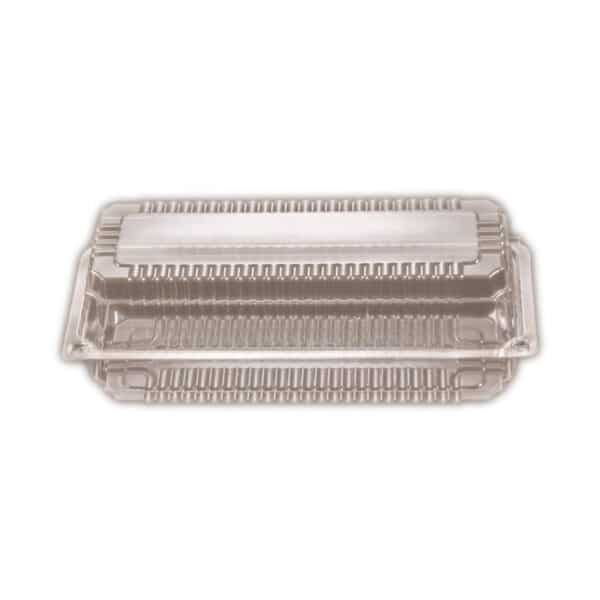 Container Large Roll Rectangle Hinged Lid, 100/Slv