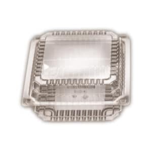 Container Jumbo Rectangular Hinged Lid, 100/Slv