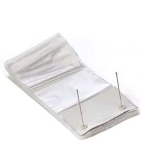 BREAD BAG PLASTIC LDPE WHITE 250mm, 2000/C