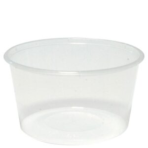 Container Round Pp Clear 450ml, 500/C