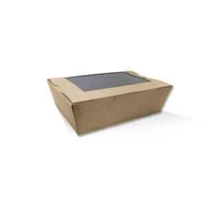 Lunch Box Pla Window Large, 50/Slv