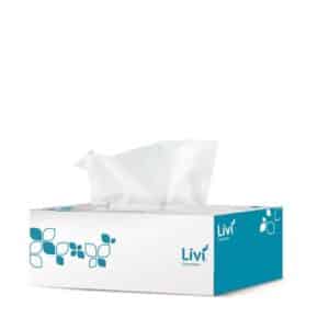 Tissue Facial 2 Ply White 200 Sheets , (Pefc)