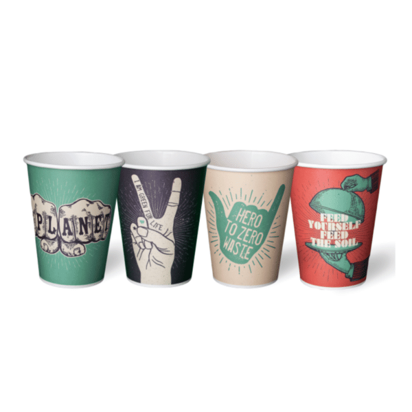 Cup 12oz Hot Art(Grasp The Moment), 50/Slv