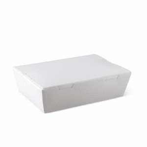 Lunch Box Kraft Paper White Small, 200/C