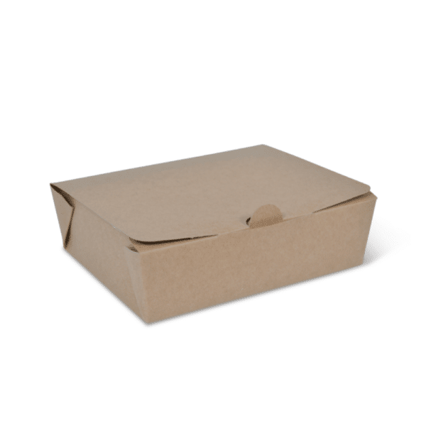 Lunch Box Kraft Paper Takeaway Medium, 300/C