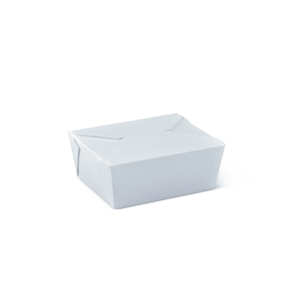 Lunch Box Kraft Paper White Pail-Pak#1.5, 300/C