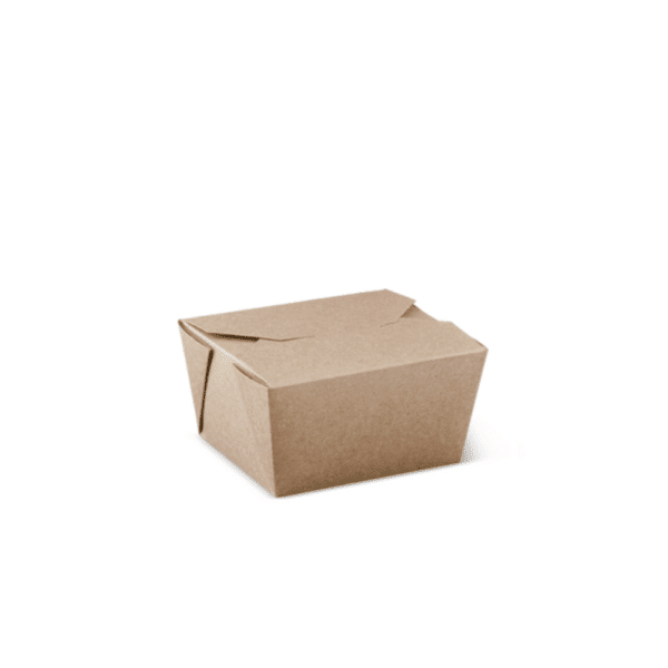 Lunch Box Kraft Paper Brown Pail-Pak#1 (656ml), 450/C