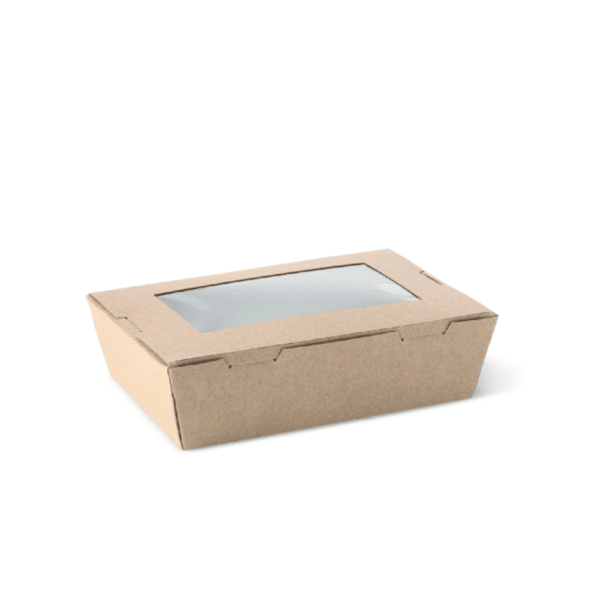 Lunch Box Kraft Paper Window Small, 200/C