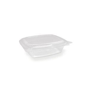 Container 24oz Pet Hinged Rectangle, 200/C