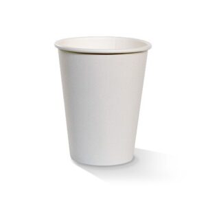Cup 12oz Pe Coated Sw Plain White, 1000/C