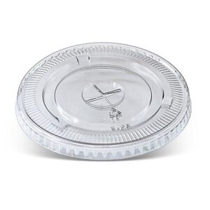 LID 98mm FLAT PET 16/20/23oz, 100/SLV