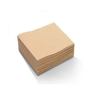 Napkin 2ply Cocktail Recycled 1/4 Fold Natural, 250/Slv