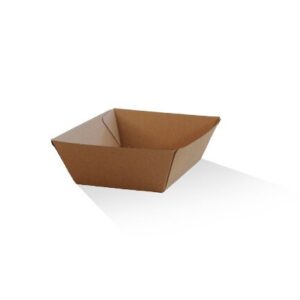 Tray#2 Corrugated Brown Small, 125/Slv