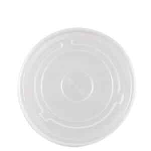Lid Plastic Flat T/S 20/22oz Clear Cup, 1000/C