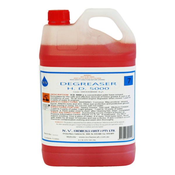 HD5000 Degreaser, /5 lITER