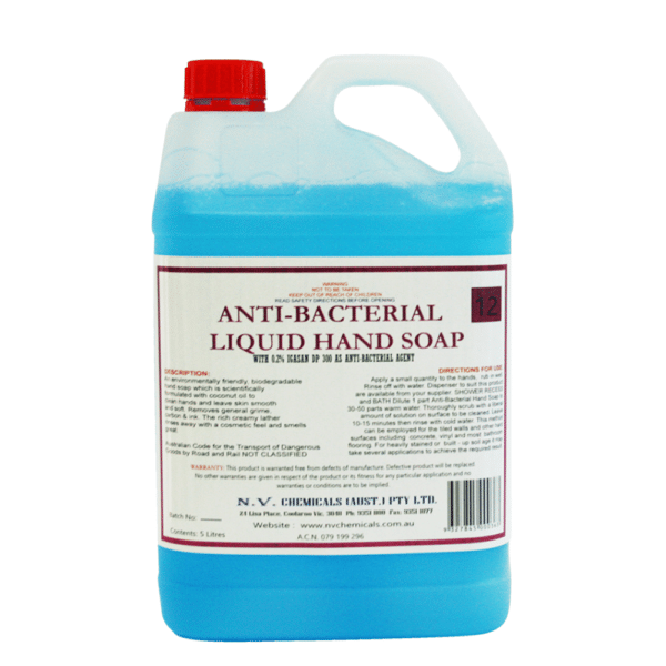 Anti-Bacterial Liquid Hand Soap/5lt