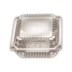 Container Large Square Hinged Lid, 125/Slv