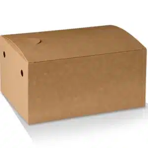 Snack Box Kraft Paper Large, 25/Slv