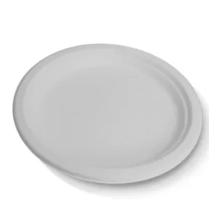 Plate 10" Sugarcane Round, 125/Slv